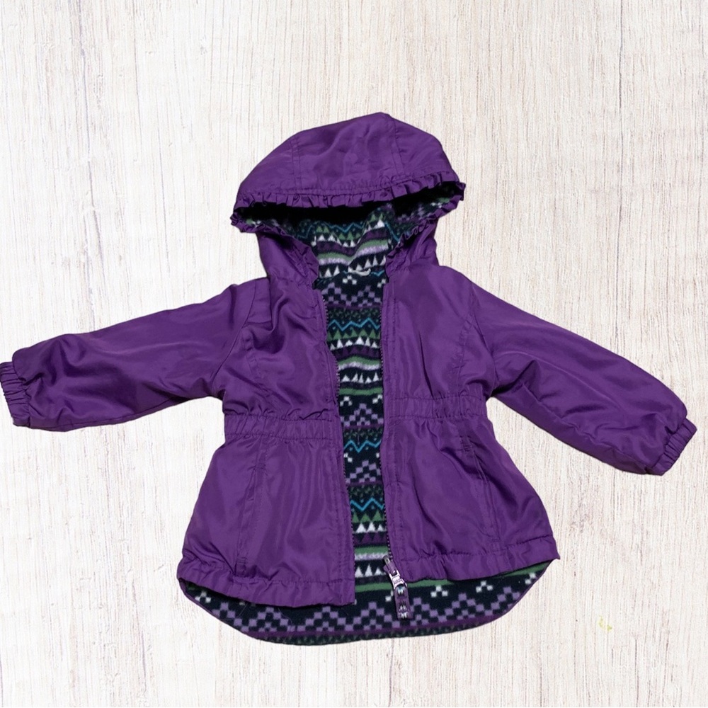 🎉HP! 🎉Reversible London Fog purple Coat